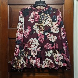 Floral blouse by Loft